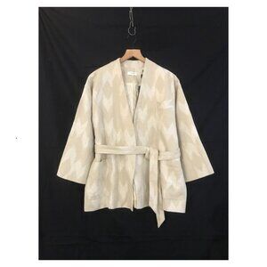 Billy Reid Wrap Jacket in Oyster - Sm - NWT